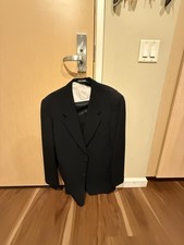90s Vintage Made in Italy Mani Giorgio Armani Double Breasted Men jacket 44R C81 picture