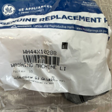 GE WH44X10288 Washer Lid Lock Genuine Replacement Part, White/Black picture