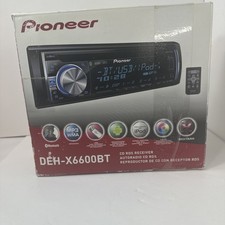 Pioneer DEH-X6600BT Bluetooth CD USB Radio Aux Car Stereo MIXTRAX + faceplates picture