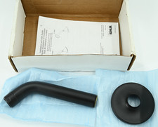 Kohler K-933-BL Purist Shower Arm & Flange, Matte Black picture