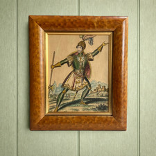 Antique Theatrical Circus Print Andrew Ducrow as St George by A Park C 1835 picture