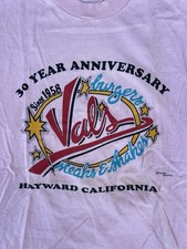 Vintage Val’s Burgers Hayward, CA 1988 Tshirt picture