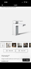 Kohler Honesty Single-Handle Lever Bathroom Faucet WaterSense Chrome 99760-4-CP picture