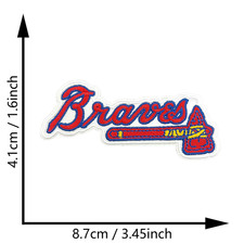 Atlanta Braves Embroidered Iron On Patch picture
