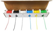 18 Gauge Stranded Hook-Up Wire Kit - Six 25 Foot Spools Tinned Copper Wire picture