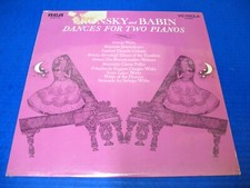 SEALED: Vronsky and Babin - Dances For Two Pianos - 1960 Classical LP RCA VINYL picture