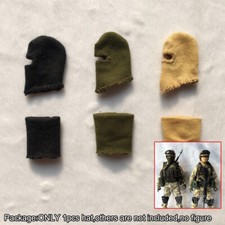 Handmade 1/12 Scale Balaclava Hat Face Mask Scarves For 6