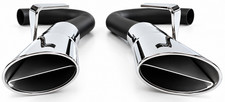 For Mopar 1970 Cuda AAR / Dodge Challenger T/A - Chrome Exhaust Tips Extensions picture