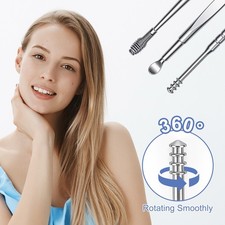 7Pc Stainless Steel Ear Cleaning Set, Ear Wax Removal Tools, Reusable picture