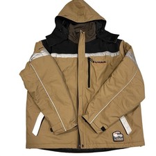 UHaul Men's Full Zip Jacket Coat Reflective Hooded Insulated 4XL Employee U-haul picture