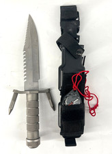Vintage Buck 184 BuckMaster Survival Knife Complete Silva Compass Pat Pend USA picture