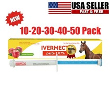 10-50 Pack In Box Paste Horse Dewormer Apple Flavor wormer US EXP1/2028 picture