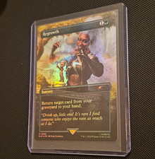 Wizards of the Coast MTG Regrowth Secret Lair Alt Art Foil Rare 0866 ENG 2024 picture