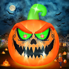 Kalolary 15 FT Giant Halloween Inflatable Pumpkin Outdoor Decorations Blow up Ya picture