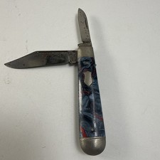Vintage 1946-1956 Imperial Swirl Handle Folding Knife picture