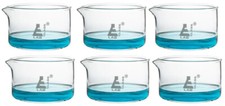 Small Crystallizing Dish (70mm x 40mm) - Pack of 6, Borosilicate Flat Bottom picture