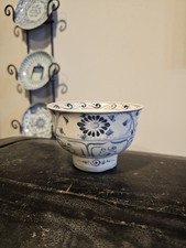 Antique Vietnamese Bowl Chinese Blue And White Style picture