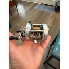 Vintage Abu Garcia Ambassadeur 2500C High Speed Baitcasting Reel Made in Sweden picture
