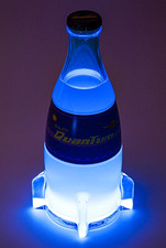 Bethesda Fallout Nuka-Cola Quantum Glass Bottle & Bottle Caps Set picture