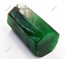 270.20 Ct Natural Certified Green Emerald Colombian Rough Huge Loose Gemstone picture