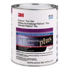 Gallon 3M Platinum Plus Lightweight Body Filler Hardener 01131 - Car Dent Repair picture