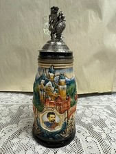 Zoller & Born Konig Ludwig II Deutschland Neuschwanstein Ltd Edition Beer Stein picture
