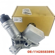 11428583895 Aluminum Oil Cooler Filter Housing For BMW B58 340i 440i 540i 740i picture