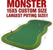 Huge 5X15 Largest Size Golf Putting Green,Large Practice Putting Mat for Indoor picture