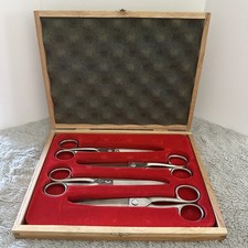 Bazar de Magia Scissor Magic Trick Wooden Box Limited Edition Gimmicked Scissors picture
