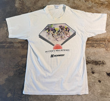 Vintage 1996 Hotter N Hell Hundred Cycling T Shirt USA Single Stitch Large picture