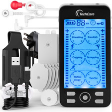 Tens Unit Muscle Stimulator 24 Modes Tens Ems Device Rechargeable Dual Channel picture
