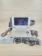 Toshiba Portable DVD Player SD-KP19SN AV + Power Cord, Battery, Case - It Works picture