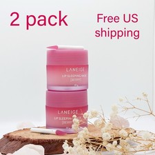 2 Pack Laneige Lip Sleeping Mask Berry Full Size 20g New In Box picture