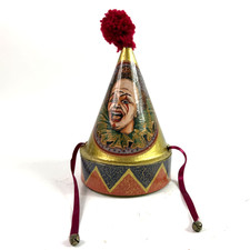 Vintage 1960s Buddy L Wild Animal Circus Clown Box 9in Tall Retro Animals picture