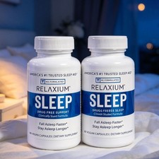 2-Pack Relaxium Sleep Natural Dietary Supplement for Better Sleep - 120 Caps picture