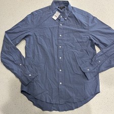 J.Crew Mercantile Flex Shirt Men LT Tall Blue Button Down Long Sleeve Casual NWT picture