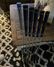 Sub 70 699 Forged Irons 5-PW RH Steel Shafts JumboMax Ultralite Medium Grips picture