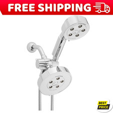 Neo Anystream VSR-233010 6-Spray Polished Chrome Dual Shower Head 2.5-GPM picture