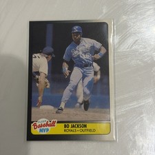 1990 Fleer Baseball MVP - Bo Jackson #21 picture