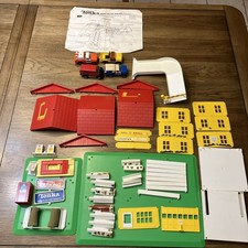 Tonka Super Deluxe Builder Playset Shell Station Car Wash - Trucks COMPLETE 1978 picture