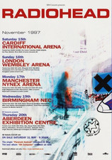 Radiohead Tour 1997 Poster – OK Computer Era Live Concert picture