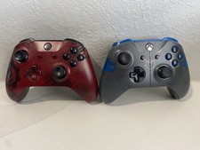 Microsoft Xbox One Gears of War 4 JD Fenix & Crimson Limited Edition Controllers picture