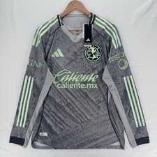 Adidas Club America 25/26 Third Authentic Long Sleeve Jersey Men’s Large KC8851 picture
