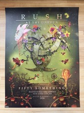 Rush Foil Poster Madison Square Garden 7/28 7/30 8/1 8/2 New York City 2026 picture