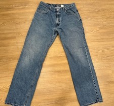 Levi's Silvertab Men's Blue Denim Jeans 33x34 Loose Fit Vintage 90s Y2K Skater picture
