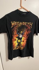 Vintage 1991 Megadeth Oxidation of the Nations World Tour Tee — Brockum Group — picture