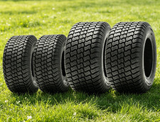 4PCS 15x6.00-6 20x10.00-8 Lawn Mower Tires 15x6-6 20x10-8 Turf Tire 4PR Tubeless picture