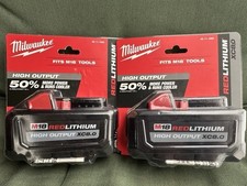 2 Pack New 48-11-1880 M18 HIGH OUTPUT 18V 8Ah XC 8.0 Cordless Battery picture