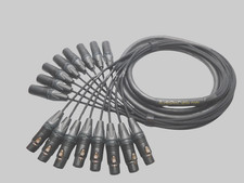 Mogami #2932 8 Channel Cable with Neutrik XLR-M to XLR-F Audio Snake 20 Ft. picture