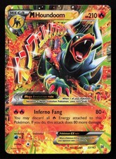M HOUNDOOM EX 22/162 Pokemon BREAKTHROUGH Holo picture